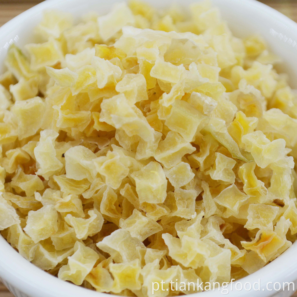 dehydrated white potato cubes